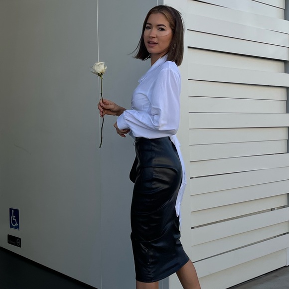 Zipper Front Skirt - Picture 8 of 8